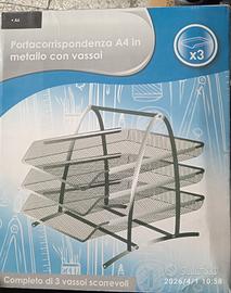 porta corrispondenza A4