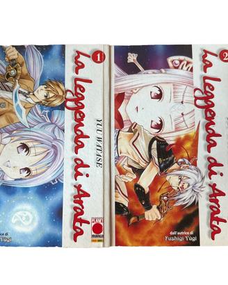 Manga La leggenda di Arata volumi 1e2