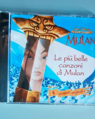CD Mulan Promo Walt Disney Vintage SIGILLATO