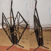 portarivista portariviste pieghevole vintage