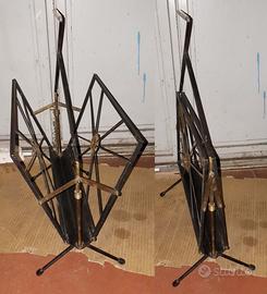 portarivista portariviste pieghevole vintage