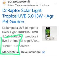 lampadina  Solar Light Tropical UVB 5.0 13W

