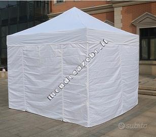 Gazebo 3x3 altamente professionale ALU60 con paret
