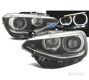 FARI BMW F20 21 ANGEL EYES LED SFONDO NERO