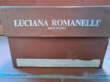 Scarpe donna Luciana Romanelli n. 34 in pelle blu