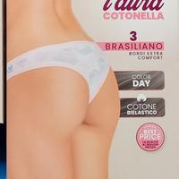 set 9 Slip brasiliano tg 3/ M l'altra Cotonella 