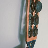 Tamburello a mano con sonagliere (jingle stick)