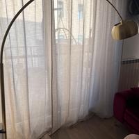 Lampada da terra arco oro