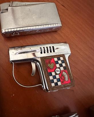 RARO CORONA Accendino a Pistola Vintage Anni ’50