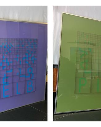 2 Quadri Bruno Di Bello  (1974)