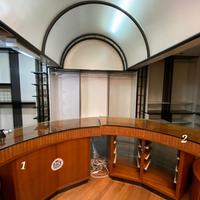 banchi in legno Iroko e Mogano 