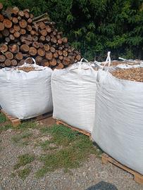 cippato in sacconi
