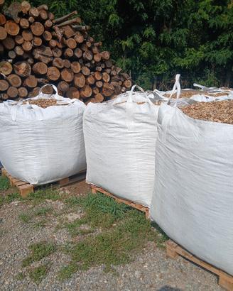 cippato in sacconi