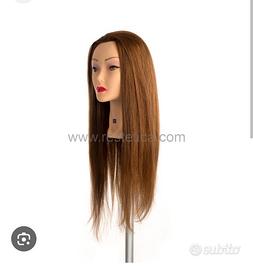 Testa manichino taglio capelli