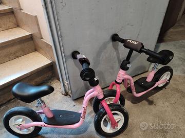 Coppia di Balance Bike per  bambibe