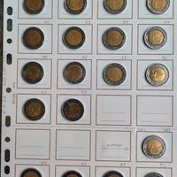 Lotto 19 Monete 500 Lire Bimetalliche .