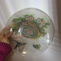 Piatto decorativo fatto a mano