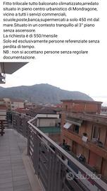 Trilocale panoramico 