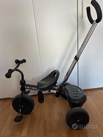 Triciclo evolutivo trasformabile in paasegino