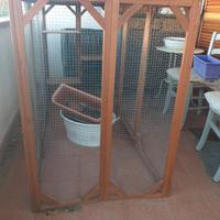 Recinto da giardino in legno