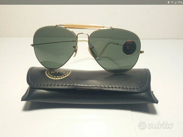 RAY BAN OUTDOORSMAN 62 MM VINTAGE B&L USA