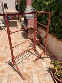 coppia di cavalletti per edilizia