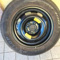 N. 2 PNEUMATICI INVERNALI E UNO COMPLETO DI CERCHI