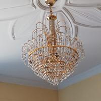 coppia lampadari svarowsky