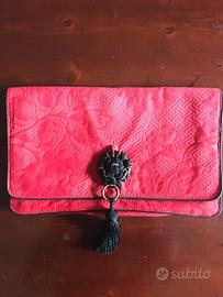 Borsa in pelle e seta Gianfranco Ferré