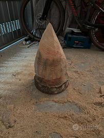 Pino in legno di natale