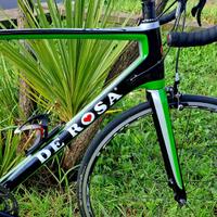 Bici da corsa DE ROSA Carbon TG 56 L 11 velocità 