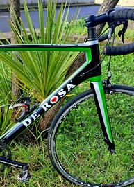 Bici da corsa DE ROSA Carbon TG 56 L 11 velocità 