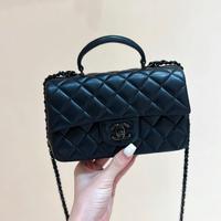 Bag CHANEL So-Black Mini Rectangular Black