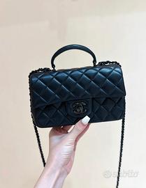 Bag CHANEL So-Black Mini Rectangular Black