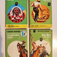 Lotto 4 libri Western Longanesi del 1972/1973
