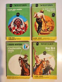 Lotto 4 libri Western Longanesi del 1972/1973