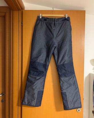 Pantaloni neve tuta sci ragazzo 158/164cm