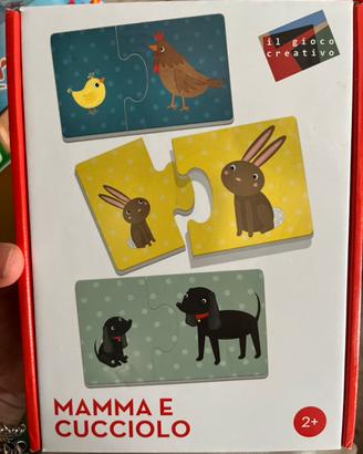 Gioco montessoriano Mamma e cucciolo
