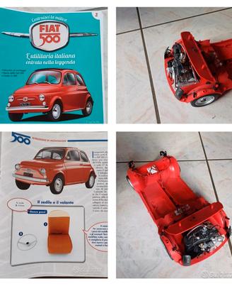 Costruisci il modello della mitica fiat 500