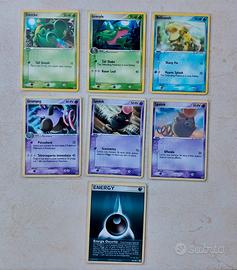 lotto Ex emerald Pokemon 