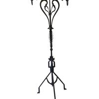 Candelabro da terra  in Ferro  pieno primi 900’