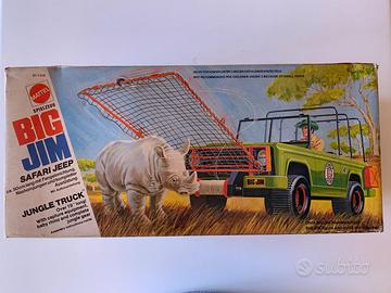 SAFARI JEEP – JUNGLE TRUCK - Big Jim – Mattel 1973