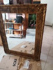 specchiera in legno 