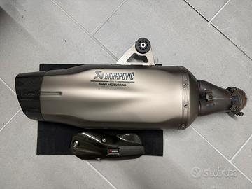 Scarico akrapovic BMW GS 1250