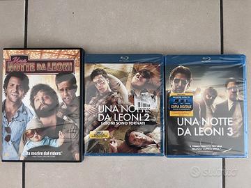 Una notte da leoni 1 2 3 trilogia completa