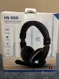 Cuffie USB con microfono