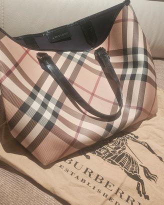 Borsa Burberry Supernova Check Tote