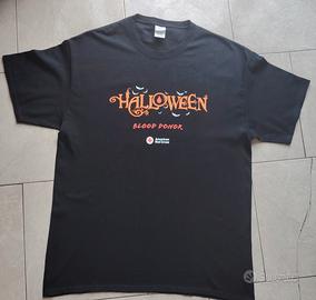 T shirt Halloween americana Vintage stile Tg. XL 