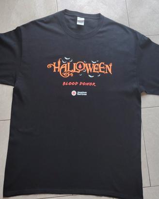 T shirt Halloween americana Vintage stile Tg. XL 