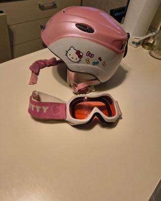 casco da sci bambina Hello kitty 
